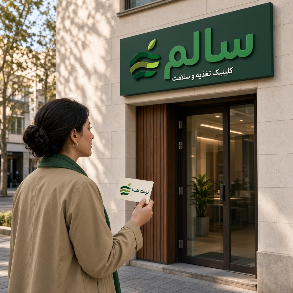 شناخته شدن کلینیک با لوگو و رنگ ثابت