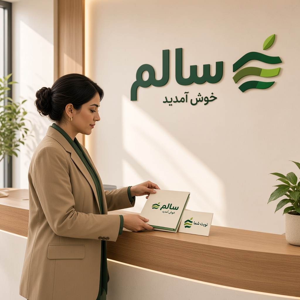 فضای حرفهای و هماهنگ کلینیک