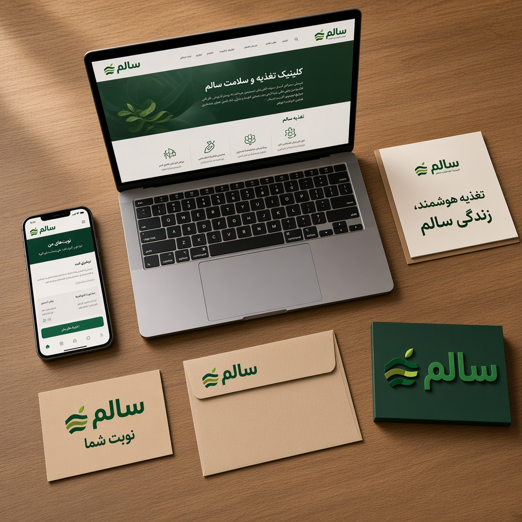 هویت یکسان کلینیک در سایت، اپ و شبکههای اجتماعی